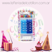 Velas con Calaveras Celeste y Azul x8
