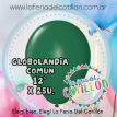 Globo Verde Oscuro Globolandia Común 12'' x 25 u.