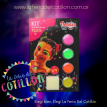 Maquillaje PINTAFAN flúo Set x 4 x 8gr (4 pastillas 2 gr c/u)