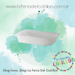 Bandeja Plastica Blanca Eco Nº107 x 10 u.
