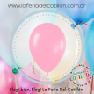 Globo Común 10'' Rosa Globolandia x 50 u.