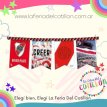 Banderín Articulado Cartón River Plate x1