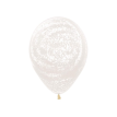Globo Transparente Cristal Graffiti x 5 u.
