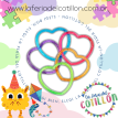 Mini Juguetes Pulsera Corazón Fantasía x 12 u.