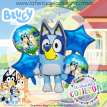 Set 5 Globos Metalizados Bluey