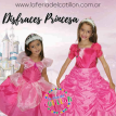 Disfraz Princesas Super Lujo x 1u.