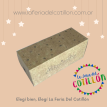 Caja Multiuso Budin Diseño Estrellas 24x9.5x10cm X 1u.