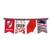 Banderín Articulado Cartón River Plate x1