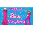 Disfraz Barbie  Vaquera x 1u.
