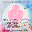 Globo Globolandia Perlado Rosa 10