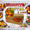 Confites Piedritas Frutales CAJA x 14 kg.