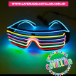 Anteojos Rayas Led Multicolor x 1 u.