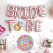 Globo Frase Bride To Be con Alianza X 1