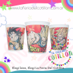 Vaso Dragon Ball Z x 8 u.