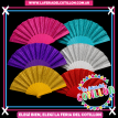 Abanico Gibreado Colores Surtido x 1u.