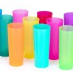 Vaso Trago Largo Color x 10 (Color surtido s/stock)