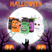 Bolsa Papel Monster Boo x 8u. (diseños surtidos)