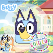 Antifaz Careta Bluey x 6 u.