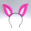 Vincha c/orejas Conejo rosada