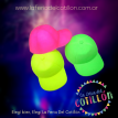 Gorra Plástica Fluo x 1