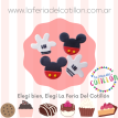 Formas de Pastillaje x 12 u. - Set Mickey