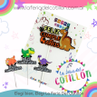 Cake Topper Dinosaurio Feliz Cumple x 1 u.