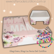 Caja Bandeja Armable Dia de La Madre x 1u. (motivo en stock)