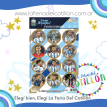 Stickers Autoadhesivo Campeones Del Mundo x 24 u.