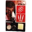 Kit Maquillaje Pintafan Terror x 2 u. (Negro-Naranja)+ Accesorio
