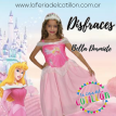 Disfraz Bella Durmiente Aurora x 1u.