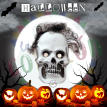 Careta Calavera c/ Pelo x 1 u.