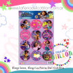 Stickers Encanto Autoadhesivo x 24 u.