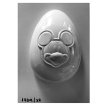 Molde Huevo Cara Mickey x 1 u.(Plancha 275mm x175 mm)