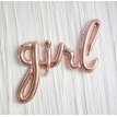 Globo Metalizado Frase Girl (80cmx79cm) x1u.