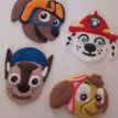Forma de Pastillaje Carita Paw Patrol x 12 u.