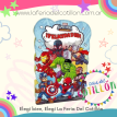 Piñata Cartulina Super Heroes Avengers Kid x1