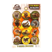 Stickers Jurasicc World Autoadhesivo x 24 u.