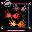 Anteojo Acrilico Fuego Spicy x 1 u. (colores surtidos)