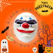 Careta Clown x 1 u.