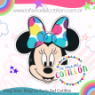 Antifaz Careta Minnie Grande x 6 u.