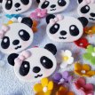 Formas de Pastillaje Comestible x 12 u. - Carita Panda