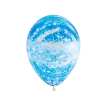 Globo Transparente Cristal Graffiti Multicolor x 5 u.