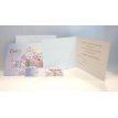 Invitaciones Triples Baby Shower (sobre, tarjeta, mini tarjeta) x 10u