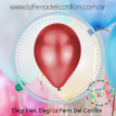 Globos Perlados Candela 9'' Rojo x 50 u.