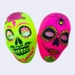 Careta Calaca Fluo x 1 u.