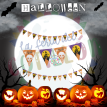 Banderin Guirnalda Halloween Tenebroso 14,5x18cm - 250cm