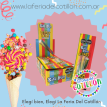 Caja Gomita Bull Dog Regaliz x 12 paq.
