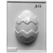Molde Huevo Rayas Zig Zag x1 (1656A)