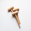 Martillo Chico de Madera 17x6cm x 1u. (Para tortas piñata, corazones diamante, etc)