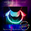 Collar Neon Luminoso Tricolor  x 25 u.